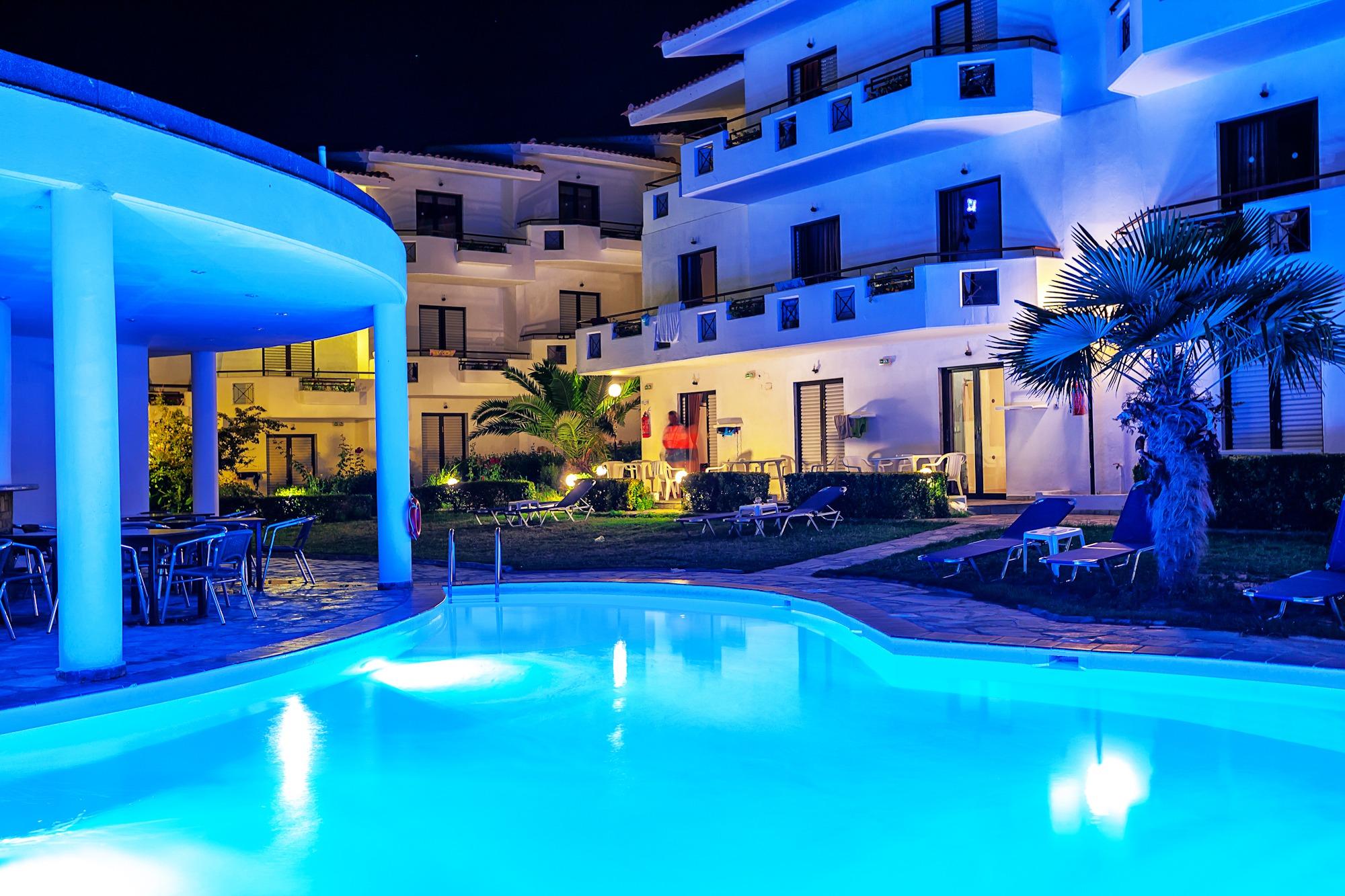 Xenios Dolphin Beach Hotel Posidi Exterior foto